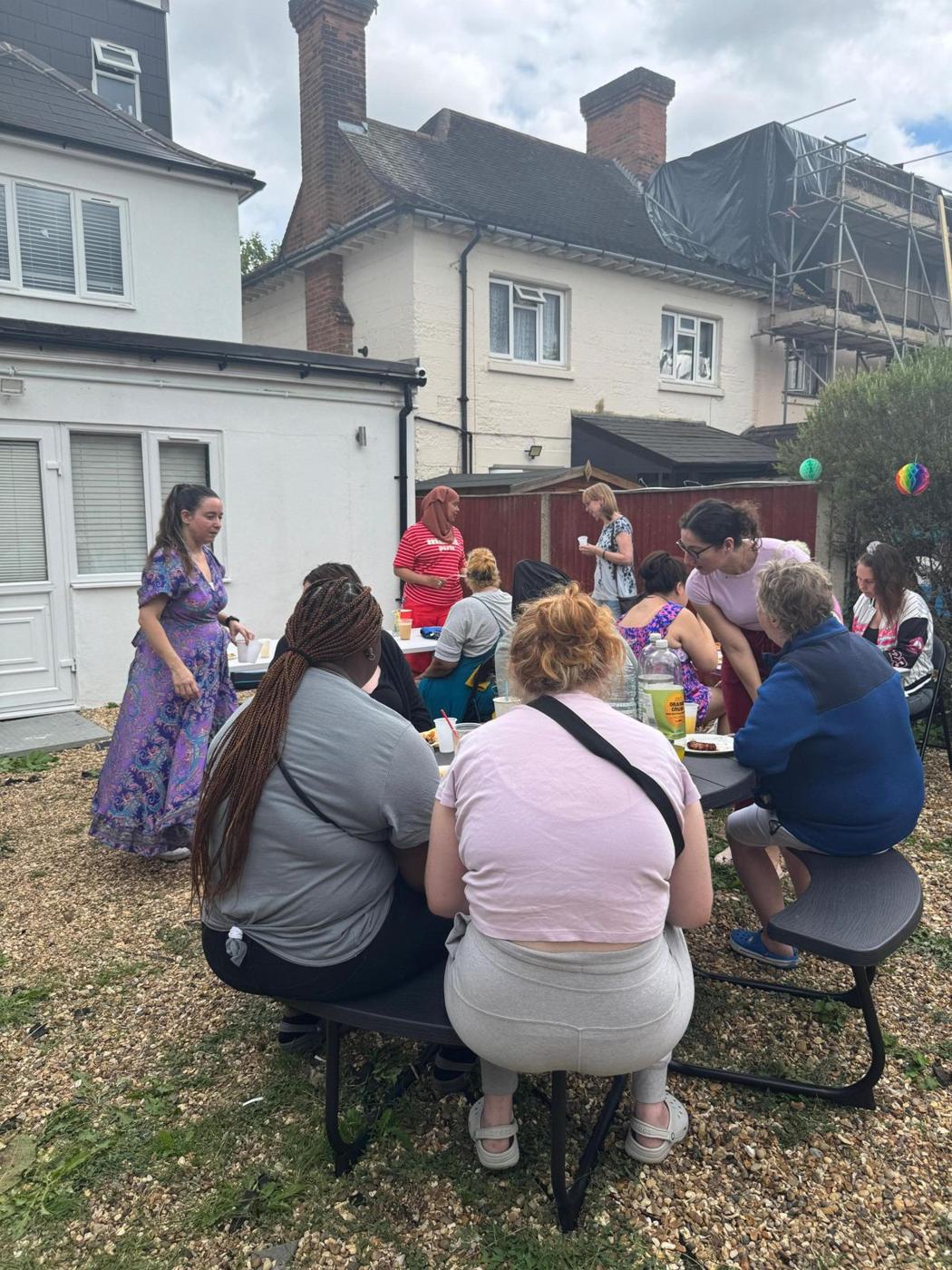 BBQ: Hammersmith and Ealing, women's homes at Diverse Services, photo 5