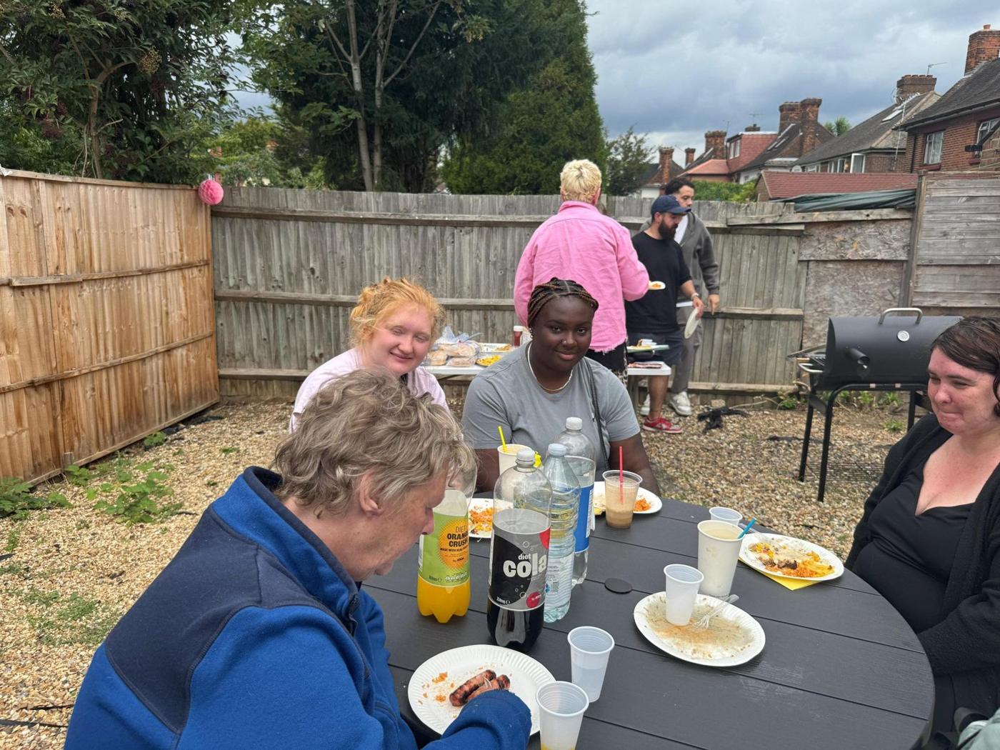 BBQ: Hammersmith and Ealing, women's homes at Diverse Services, photo 6