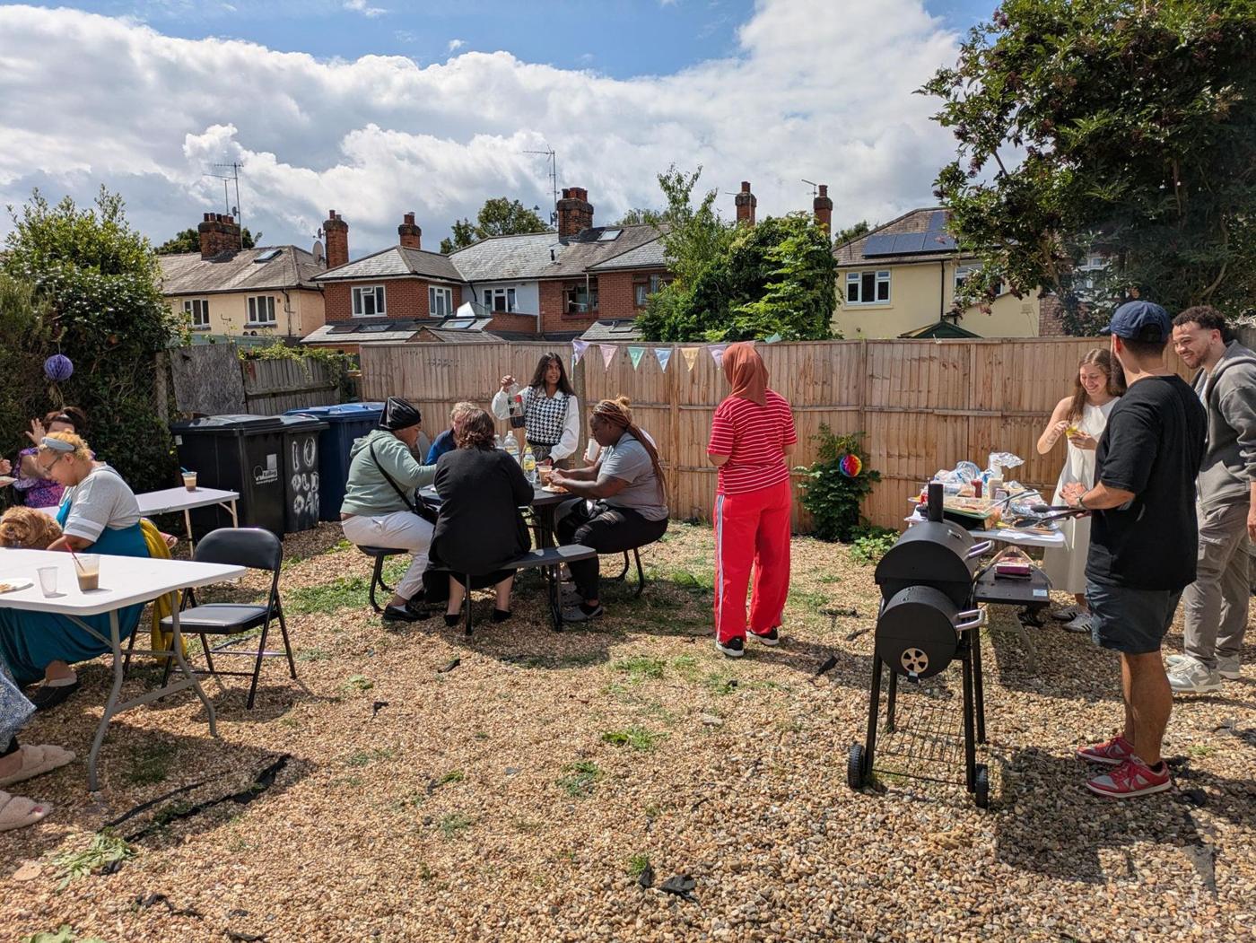 BBQ: Hammersmith and Ealing, women's homes at Diverse Services, photo 10