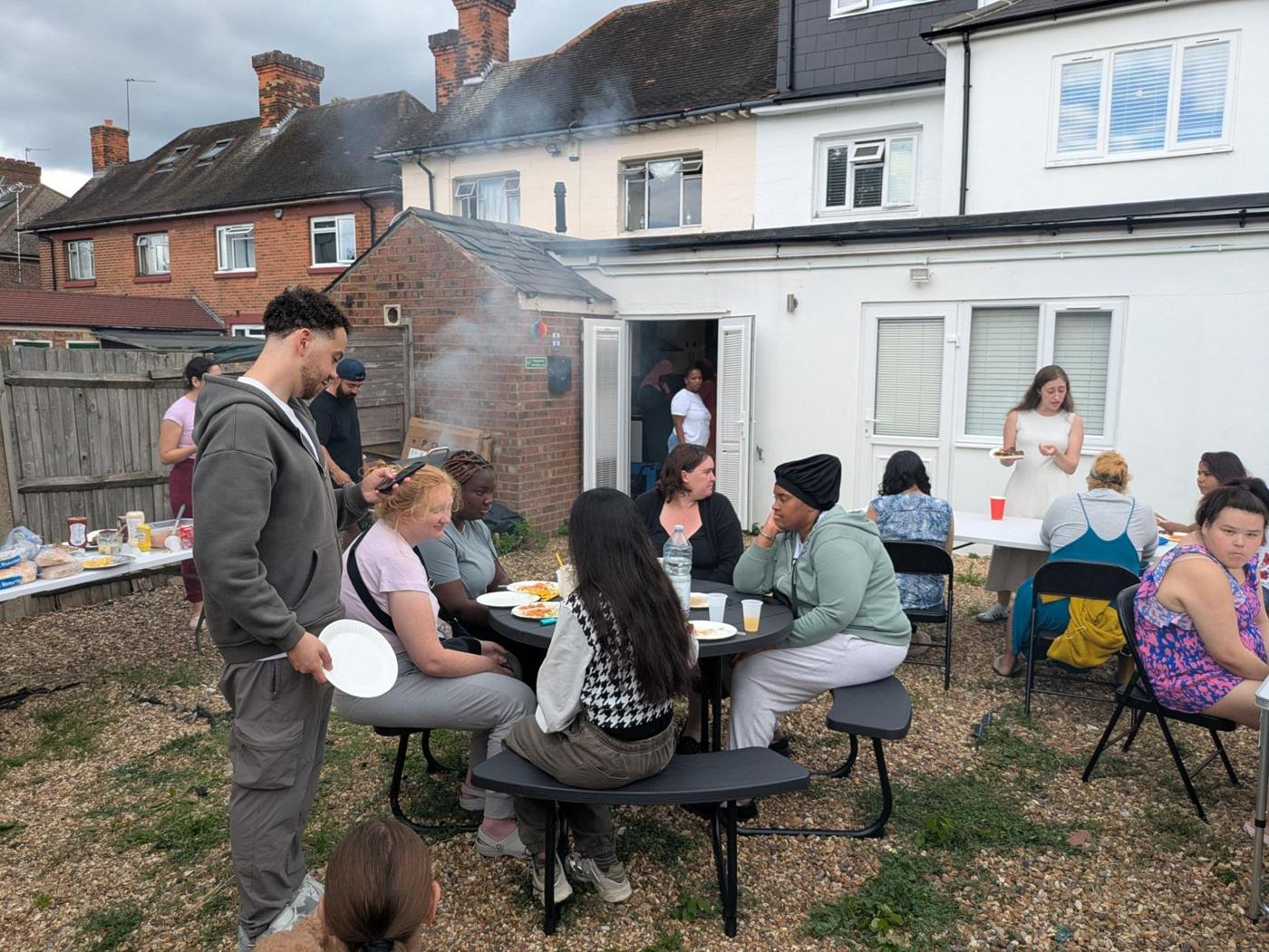 BBQ: Hammersmith and Ealing, women's homes at Diverse Services, photo 8