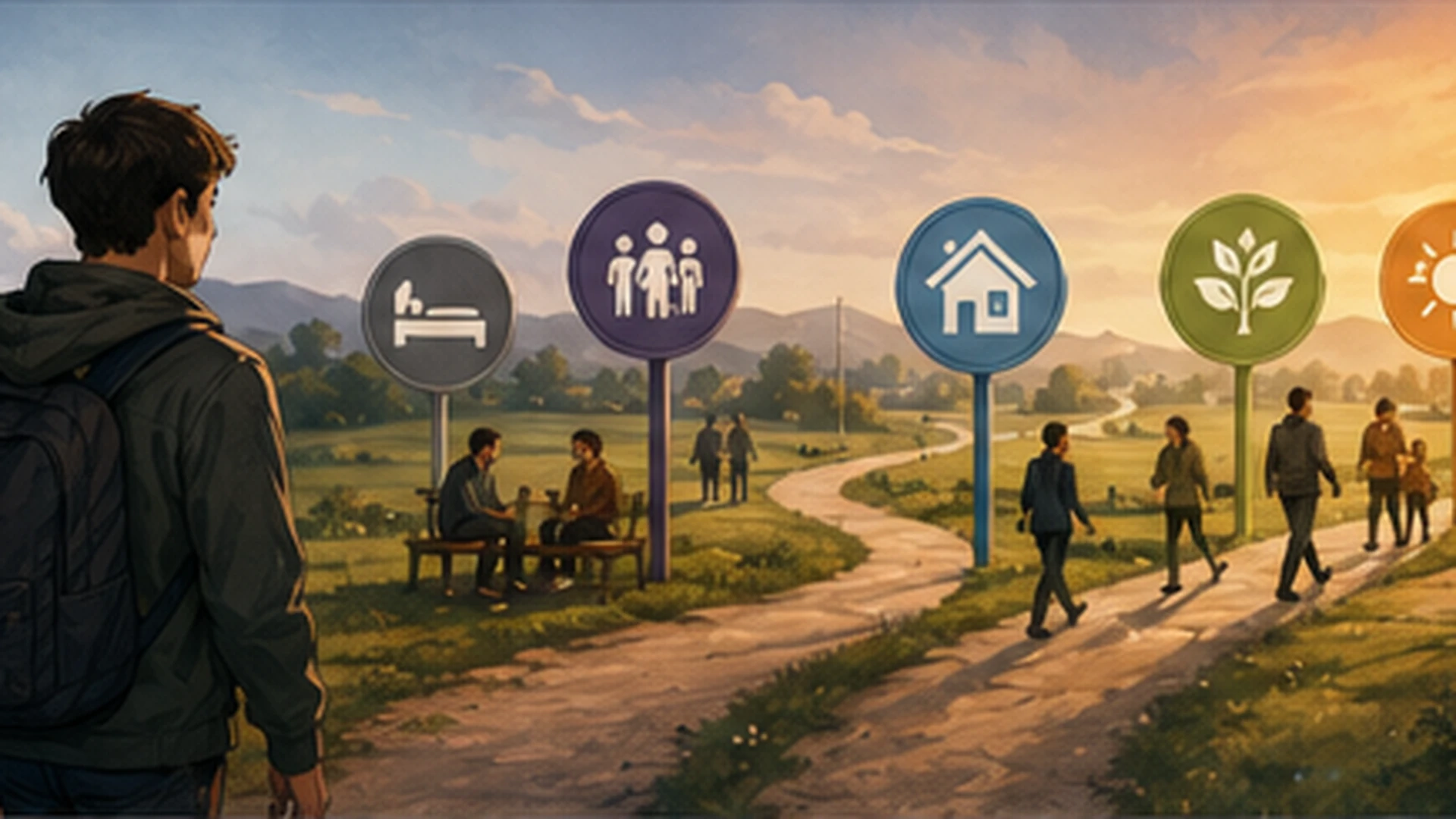 Journey to independence pathway illustrated