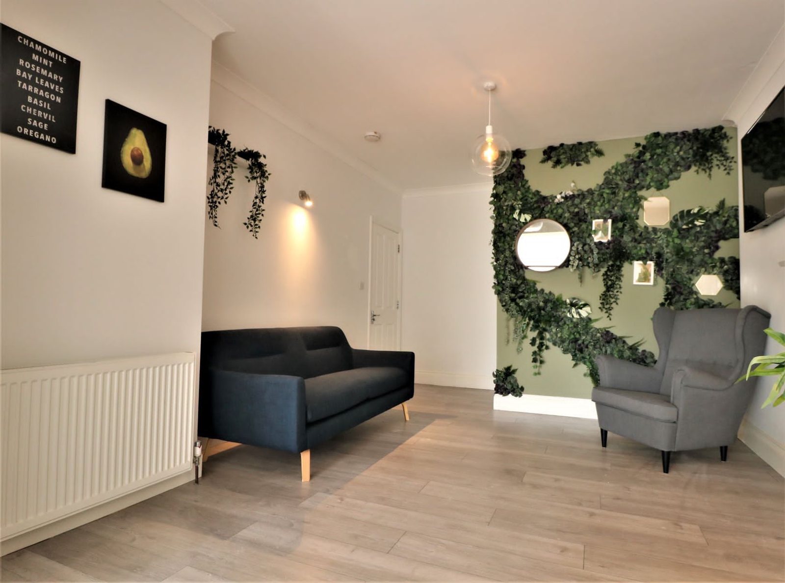 Warm shared lounge in a Diverse Services home