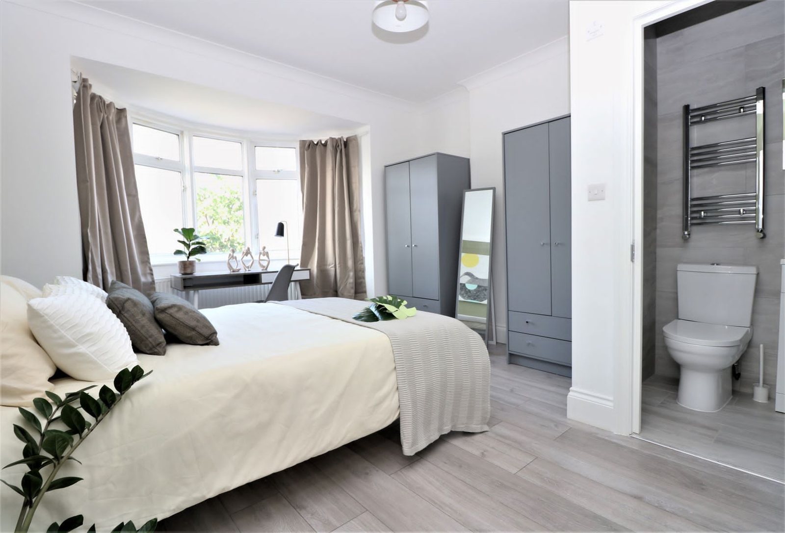 Ensuite bedroom with natural light